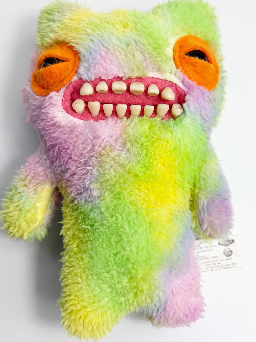 Zuru Fuggler Munch Festival Funny Ugly Monster 9’ Plush Green Blue Pink